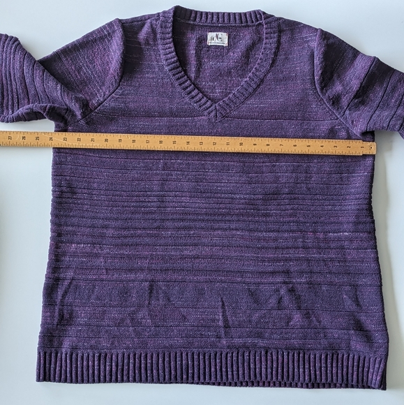 DC Jeans purple v neck sweater Size 1X Penningtons - Picture 2 of 9